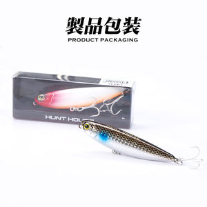 Hunthouse – <span class=keywords><strong>leurre</strong></span> de pêche en <span class=keywords><strong>surface</strong></span>, appât dur, crayon de <span class=keywords><strong>surface</strong></span>, 60mm, 90mm, <span class=keywords><strong>leurre</strong></span> de pêche pour <span class=keywords><strong>brochet</strong></span> et bar, vente en gros - Product Image 6