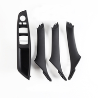 Lot de 4 poignées de tirage intérieures de porte de voiture (gauche et droite) beiges, noires ou couleur huître pour BMW Série 5 F10 F11 523i 525i 528i 530i