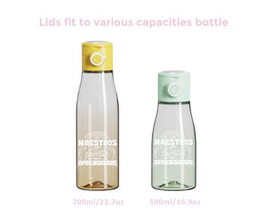 Bouteilles d'eau de 700 ml sans BPA, étanches, avec bouchon à boire directement pour le camping - Product Image 2