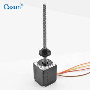 Prix usine NEMA <span class=keywords><strong>11</strong></span> moteur pas à pas 28x28mm <span class=keywords><strong>tige</strong></span> <span class=keywords><strong>filetée</strong></span> 2 phases système linéaire externe moteur pas à pas actionneur linéaire - Product Image 5