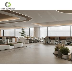 Muebles de Oficina Modernos, Escritorio Ejecutivo de Madera Personalizado, Escritorio de Trabajo en Oferta, Muebles de Oficina para Salas de Exhibición de Empresas - Product Image 3