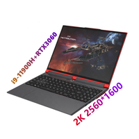 Laptop para Gamers de 16 Pulgadas 2K con Intel Core I9 de 11ª Generación, Nuevo Diseño, RTX3060 6G, Win10/11, Thunderbolt 4 y Teclado en Inglés