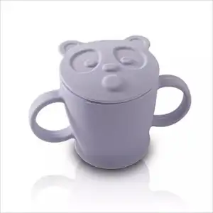 새로운 특별 디자인 널리 실리콘 아기 음료 컵 아기 제품 아기 실리콘 Sippy 컵