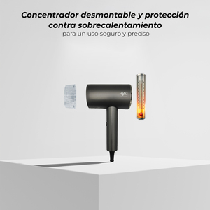 Asciugacapelli Onyxresort 1600W da Parete Nero - Product Image 3