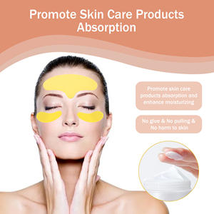 Applicateur de crème oculaire en silicone absorbant réutilisable Étui en étain sans rides avec <span class=keywords><strong>patch</strong></span> métallique non adhésif sans ampoules - Product Image 3