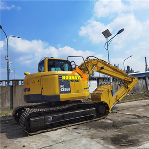 Excelentes excavadoras de cadenas usadas Komatsu PC138US-8 en venta, en buen estado. Maquinaria de construcción Komatsu PC120, PC128, PC138, PC220. - Product Image 3