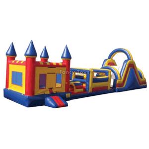 Circuito <span class=keywords><strong>de</strong></span> Obstáculos Inflable para Niños con Certificación EN14960 CE y Castillo Inflable con 3 Años <span class=keywords><strong>de</strong></span> Garantía, Material <span class=keywords><strong>de</strong></span> PVC para Uso en Exteriores - Product Image 1