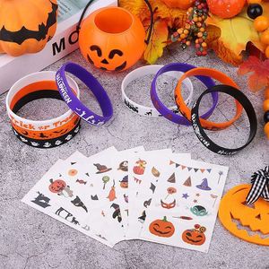 Pulseras de Silicona Impermeables con Logotipo Personalizado para Halloween, Pulseras Deportivas con Diseño de Calabaza para Fiestas y Recuerdos - Product Image 2