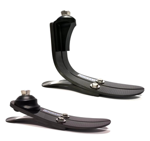 Prótesis de Miembros Artificiales de Calidad Estable, Placa de <span class=keywords><strong>Pie</strong></span> de Fibra de Carbono <span class=keywords><strong>para</strong></span> Implante Protésico Personalizado de Tobillo Alto y Bajo - Product Image 1