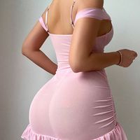 Combinaison transparente en maille respirante, fine, avec broderie florale en dentelle pour femme