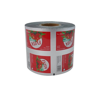 Emballage laminé personnalisé en PET BOPP impression salade de tomates sauce <span class=keywords><strong>moutarde</strong></span> petit sac rouleau de film d'emballage en plastique - Product Image 2