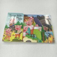 Livre éducatif magique de forme spéciale découpée à l'emporte-pièce pour enfants