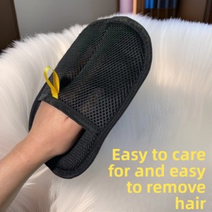 Handy Double-Sided Plastic Hair Removal Gloves and <b>Brush</b> Convenient <b>Pet</b> Cat Hair Cleaner and Remover - Product Image 4