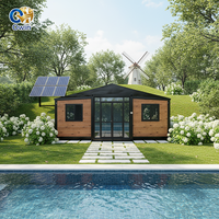 Maison préfabriquée extensible économique en conteneur de 20 pieds ou 40 pieds, Villa de luxe portable avec 2, 3, 4 ou 5 chambres, Maison portable