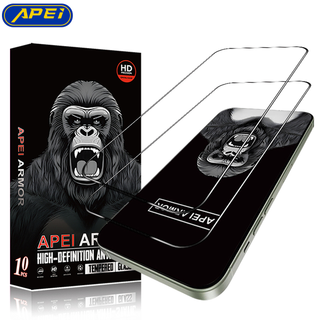 High Quality 9H Toughened Gorilla Glass Ultra HD Clear for Iphone 17 Air 16 15 Pro Max 14 17 Tempered Glass Screen Protector