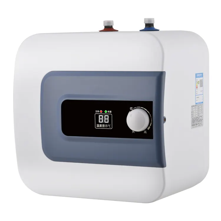 Tanque de revestimento de acco inoxidável 6L 10L 15L 25L IPX4 a prova de água sob o lavatório aquecedor de água elétrico para chu
