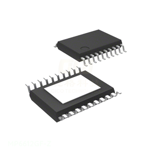 Circuits intégrés 40V, 5A, H BRIDGE DC MOTOR DRIVE 20 TSSOP (0.173", 4.40mm Width) Exposed Pad MP6612GF-Z Manufacturer Channel - Product Image 1