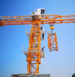 Fabricación 60m 200m Luffing Building Grúa torre móvil plana Grúa torre de 25 toneladas Grúas torre de elevación - Product Image 3