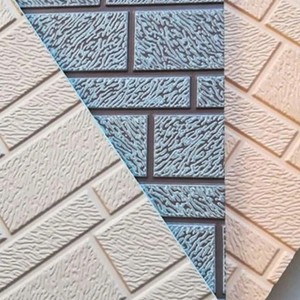 Camelpanel PU bọt trang trí kim loại siding tấm Tường bên ngoài bức tường cách nhiệt - Product Image 3