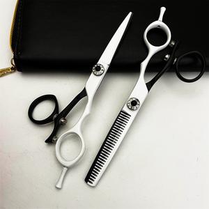 Tijeras de Adelgazamiento para Cabello Suzhou, 62mm, Acero Inoxidable 440C, para Diestros, Herramientas de Salón de Belleza - Product Image 1