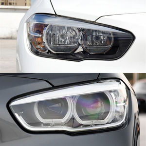 Lente de Faro de coche para <span class=keywords><strong>BMW</strong></span> 1 Series <span class=keywords><strong>Hatchback</strong></span> F20 118i <span class=keywords><strong>120i</strong></span> 125i M140i 2015 ~ 2019 lente de faro de coche cubierta de carcasa de coche - Product Image 4