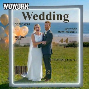 WOWORK Meta Cabine Photo Détachable en Fer pour Mariages, Événements et Accessoires de Scène - Product Image 5