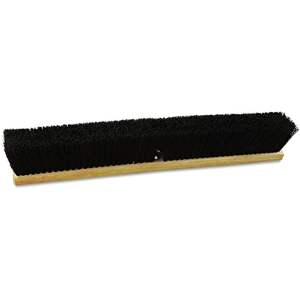 Brosse de nettoyage de sol Boardwalk de 24 pouces avec poils en polypropylène noir de 3 pouces - Product Image 1