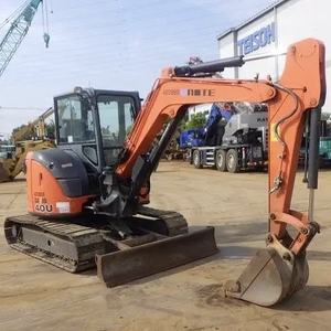 Excavatrice Hitachi ZX40 d'occasion de 4 tonnes avec moteur, boîte de vitesses et pompe - Haute qualité, faible nombre d'heures de fonctionnement, à vendre - Product Image 1
