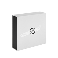 Kit de cosmétiques en carton personnalisé de luxe, grand emballage magnétique, boîtes Pr pour maquillage de beauté avec Inserts miroir