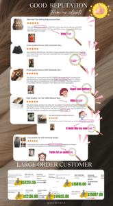 Extensiones de Cabello de Color Claro, Precio al por Mayor, Trama Fina, Cabello Humano Virgen 100%, Cabello Humano Natural, Personalización Disponible, Trama Genius - Product Image 5