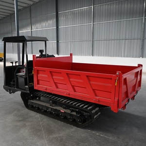 4T carico sedile 4ton guida trasportatore cingolato piccolo camion cingolato Mini Dumper - Product Image 3