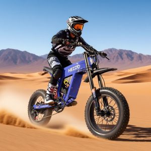 Motocicleta Eléctrica Todoterreno HEZZO D5 PRO, 400-600cc, 60V, 3000W, 70km/h, Resistente al Agua, Batería de Litio Potente, Stock en UE/EE. UU. - Product Image 3