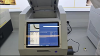 Analyseur XRF de machine d'essai de platine de cuivre d'argent d'or XRF testeur XRF