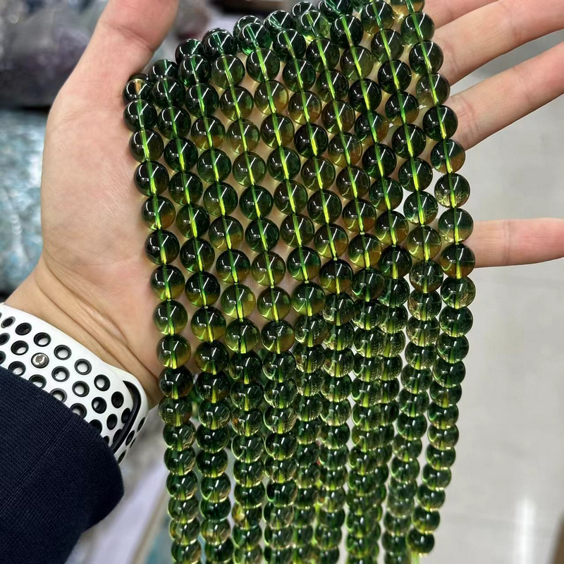 15-Heated Yellow Green Quartz