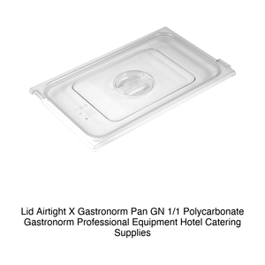 Tapa Hermética para Recipientes de Alimentos GN 1/1 de Policarbonato - Product Image 2