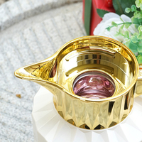 Termo de Plástico con Forma de Diamante y Revestimiento Interior de Vidrio Estilo Árabe, Ideal para Beber Café y Té en el Medio Oriente