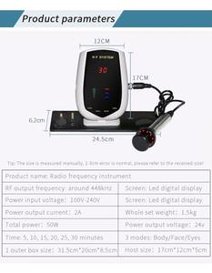 Tragbare monopol are Radio frecuencia Hauts traffung Augen pflege Massage Facelift ing Hauts traffung Falten entfernungs maschine - Product Image 6