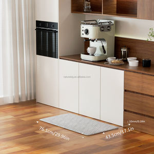 Tapis de cuisine imperméables et anti-fatigue, coussinés, antidérapants, confortables pour le sol, tapis de travail pour la cuisine, tapis de bureau - Product Image 2
