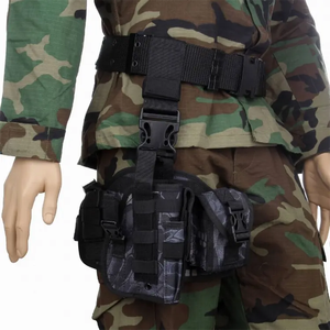 यूनिवर्सल ड्रॉप लेग होल्स्टर दाएं हाथ की सामरिक मोले जांघ बैग पाउच पैर का दोहन - Product Image 5