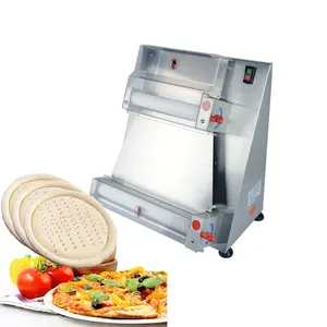 High Efficiency Pizza Press Machine 40cm Pizza Press Machine Dough Roller Machine
