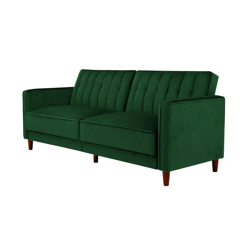 Скандинавский диван дизайн стиль Потяните кнопку диван футоны 2-местный диван-кровати