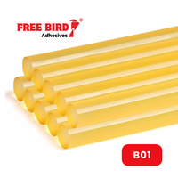 Lem Batang Perekat Panas FREE BIRD Berkualitas Tinggi dari Bahan EVA dengan Daya Rekat Super Kuat untuk Perekat Pinggiran Furnitur dari Produsen Lem