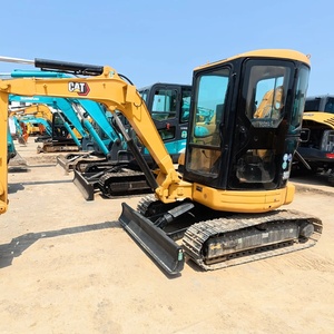 รถขุดขนาดเล็กคุณภาพสูง ทนทาน ยอดขายดี สำหรับใช้ในครัวเรือนและเกษตรกรรม ขนาด 3.5 ตัน รุ่น Caterpillar 303.5ECR พร้อมเครื่องยนต์และปั๊ม - Product Image 1