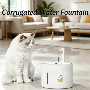 <span class=keywords><strong>Fontaine</strong></span> à <span class=keywords><strong>eau</strong></span> pour chat et chien rechargeable EUR PET, élégante et écologique, 2,5 L, filtre à charbon actif, grande capacité, pour usage intérieur - Product Image 1