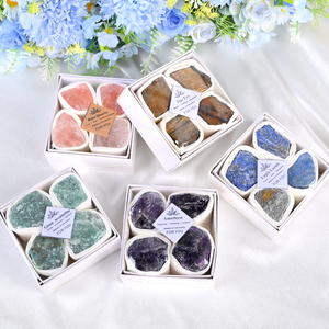 Wholesale Natural Healing Stone Mineral Specimens Rough Quartz Gemstone <b>Crystal</b> Raw Stone Gift Box <b>Set</b> for Friends' Gifts - Product Image 5