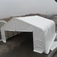الحظيرة خيمة للمبيت رفوف تخزين خيمة للمبيت تخزين PVC قبة المأوى