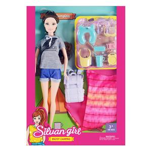 ตุ๊กตาเด็กผู้หญิง SAMLOK รุ่นใหม่ ขายดี ปี 2024 ใช้แบตเตอรี่เป่าลมได้ ชุดเดรสสวยงามสำหรับเดินทางนอกบ้าน ผิวสีดำ - Product Image 2