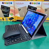 Tablette Android 15 SAILBOOK B40PRO 10,1 pouces avec IA Google, 2 SIM + Wi-Fi 5G, 16 Go + 512 Go, pour les entreprises et l'éducation – Nouveauté 2026