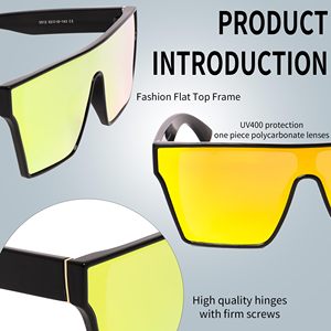 3411 Designer High Quality Custom Wholesale ANSI Z87.1 Safety Glasses PC Impact Resistance Lens <b>Sunglasses</b> Men Women - Product Image 3