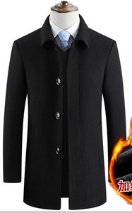 Cappotti taglie forti da <span class=keywords><strong>uomo</strong></span> <span class=keywords><strong>di</strong></span> buona qualità <span class=keywords><strong>di</strong></span> nuovo Design con <span class=keywords><strong>collo</strong></span> <span class=keywords><strong>di</strong></span> <span class=keywords><strong>pelliccia</strong></span> da <span class=keywords><strong>uomo</strong></span> <span class=keywords><strong>cappotto</strong></span> da <span class=keywords><strong>uomo</strong></span> in <span class=keywords><strong>pelliccia</strong></span> invernale <span class=keywords><strong>di</strong></span> lana doppio lato russo <span class=keywords><strong>per</strong></span> <span class=keywords><strong>uomo</strong></span> coreano - Product Image 3